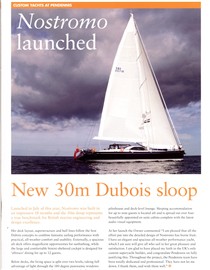 Nostromo - Pendennis Newsletter October 2009