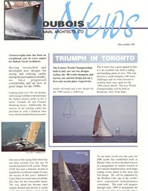 Dubois Newsletter December 1989